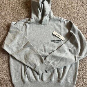 Fear of God Essentials Hoodie Dark Oatmeal